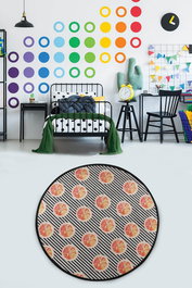 Mijölnir Tranche Circle Djt 100 Alfombrilla de Baño Multicolor